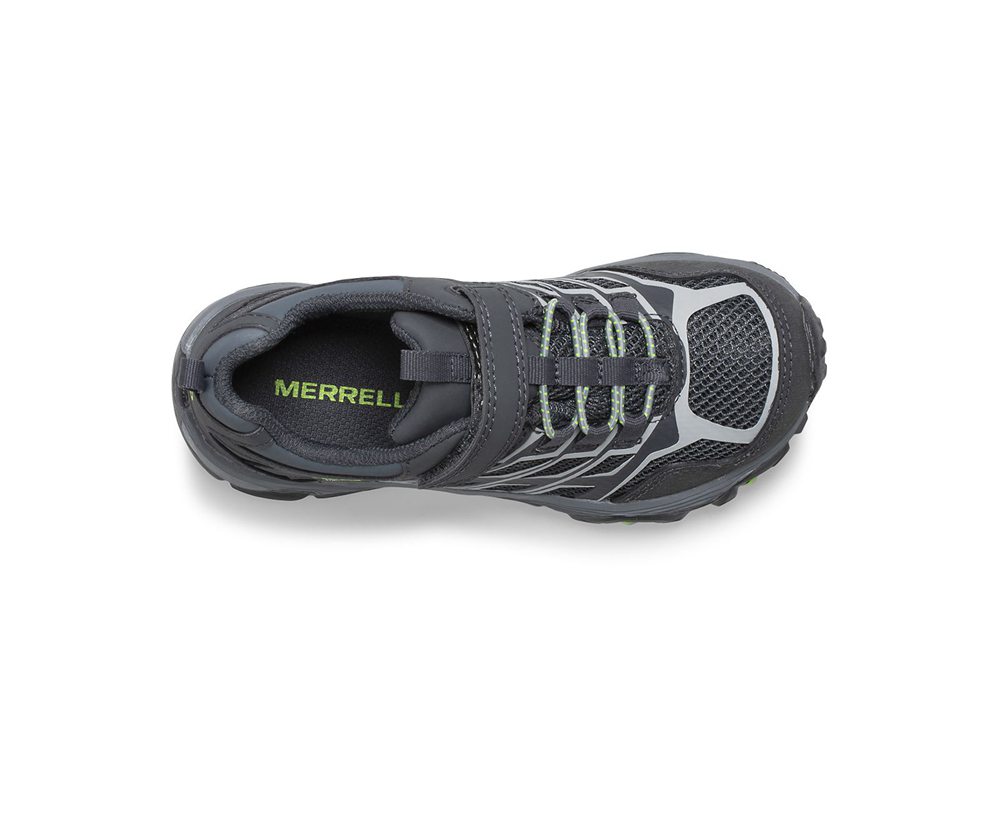 Tenis Criança - Merrell Moab Fst Baixo A/C Waterproof - Pretas - SPW367210